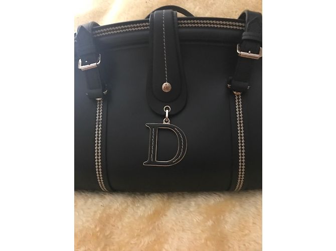 Borsa Dior Detective in pelle di agnello nera Nero - vista 14