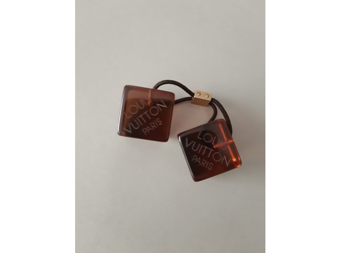 Louis Vuitton Haarschmuck Dunkelbraun - Ansicht 2