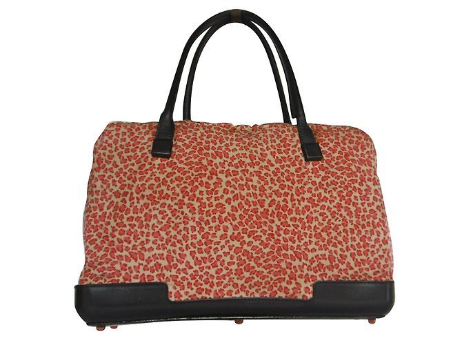 Bottega Veneta Leopard Fabric Bag - view 2