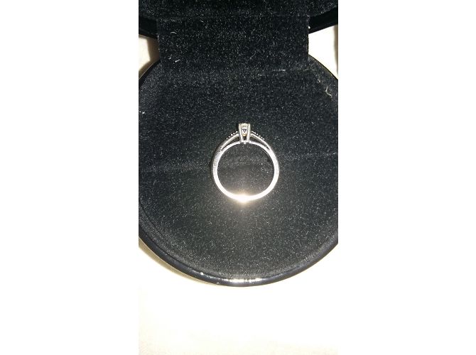 Mauboussin Verlobungsring aus Weißgold Größe 48 Silber - Ansicht 3