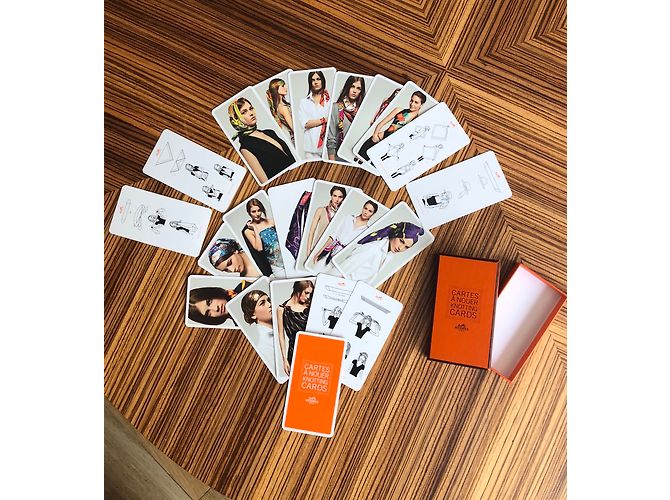 Hermès Tarjetas para anudar Multicolor - vista 4