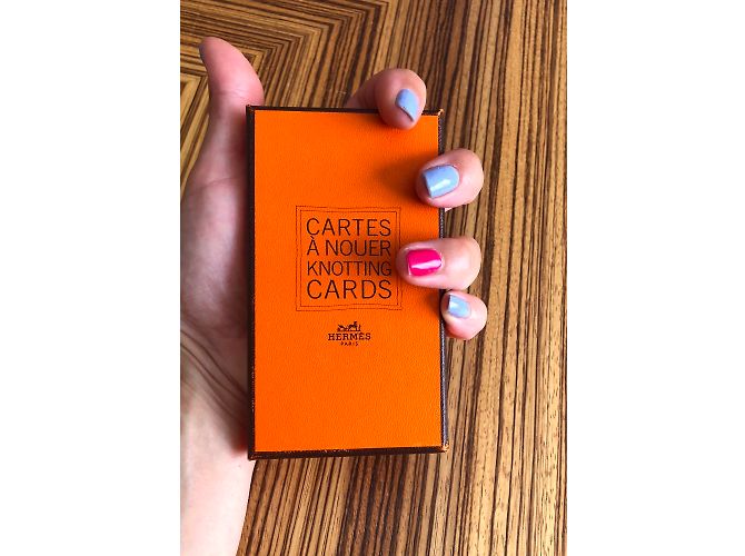 Hermès Tarjetas para anudar Multicolor - vista 7