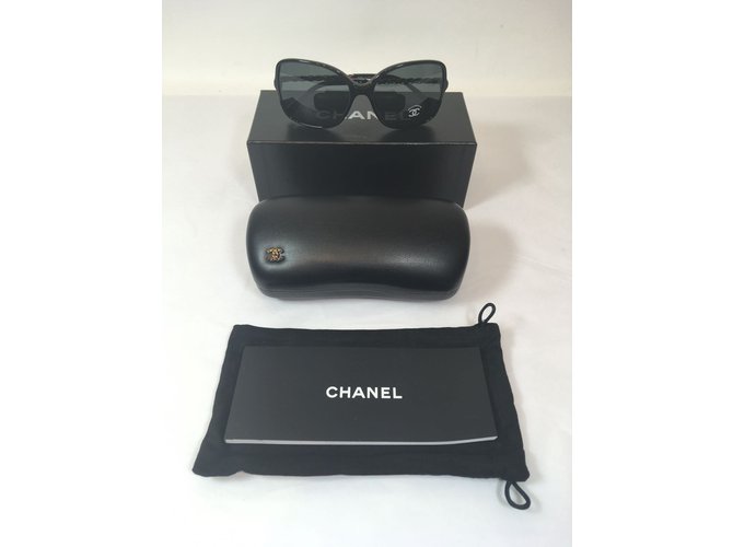 Chanel Occhiali da sole Nero - vista 6