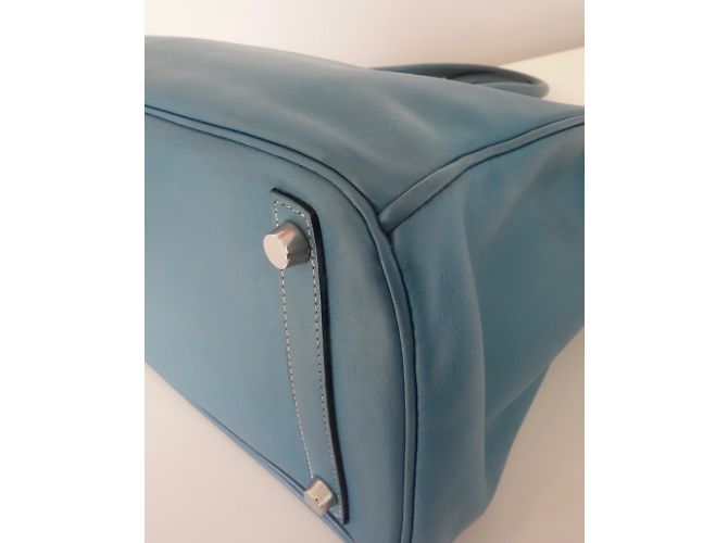 Hermès Birkin 30 Azul - vista 15