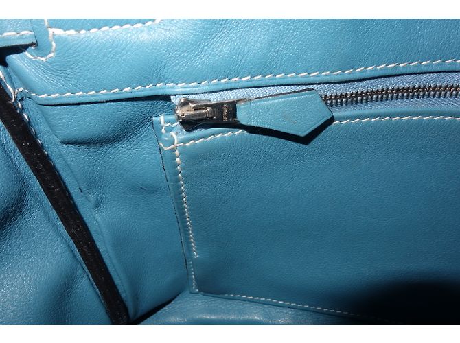 Hermès Birkin 30 Azul - vista 18