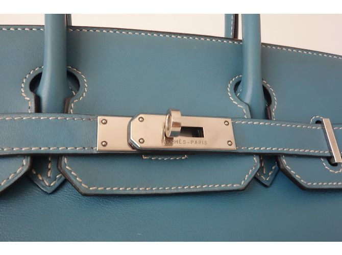 Hermès Birkin 30 Azul - vista 20