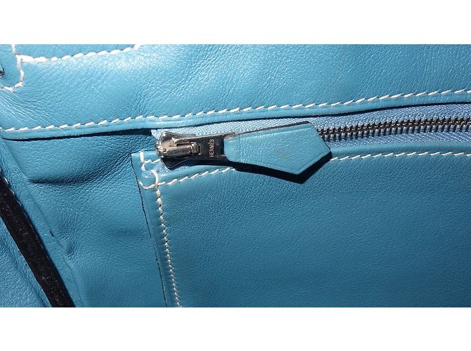 Hermès Birkin 30 Azul - vista 21