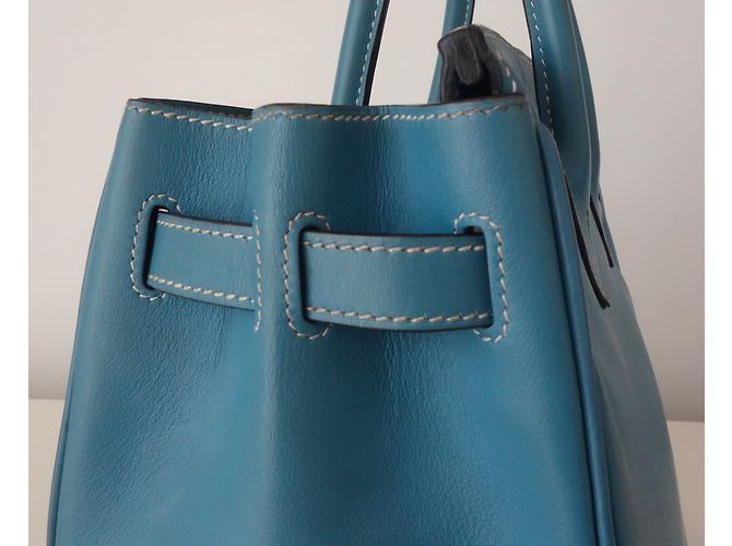 Hermès Birkin 30 Azul - vista 9