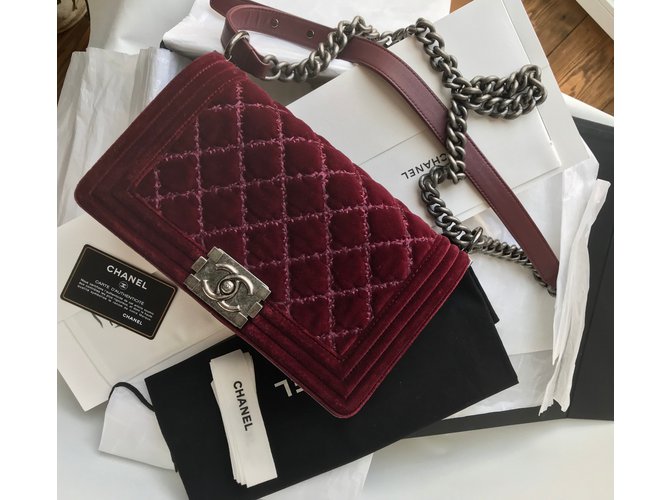 Boy Chanel Junge mittlere Samt - Ansicht 2