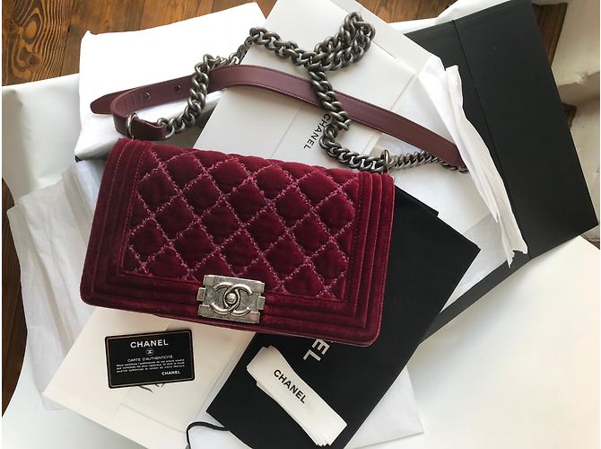 Boy Chanel Junge mittlere Samt - Ansicht 21