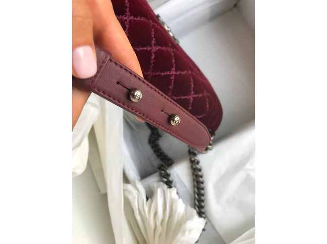 Boy Chanel Junge mittlere Samt - Ansicht 9