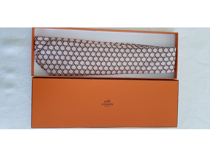 Hermès Laços Rosa - vista 2