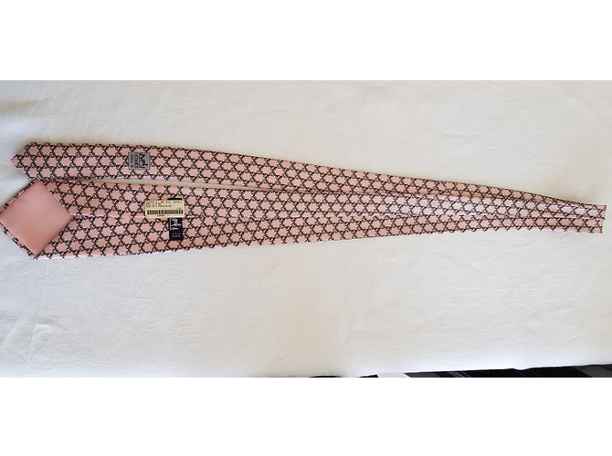 Hermès Laços Rosa - vista 5