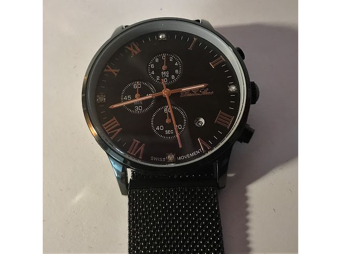 Diamstars Feine Uhren Schwarz - Ansicht 3