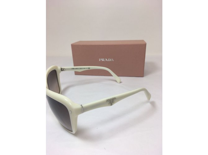 Prada Sonnenbrille Weiß 7S36S1 - Ansicht 2