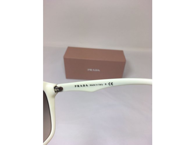 Prada Sonnenbrille Weiß 7S36S1 - Ansicht 5
