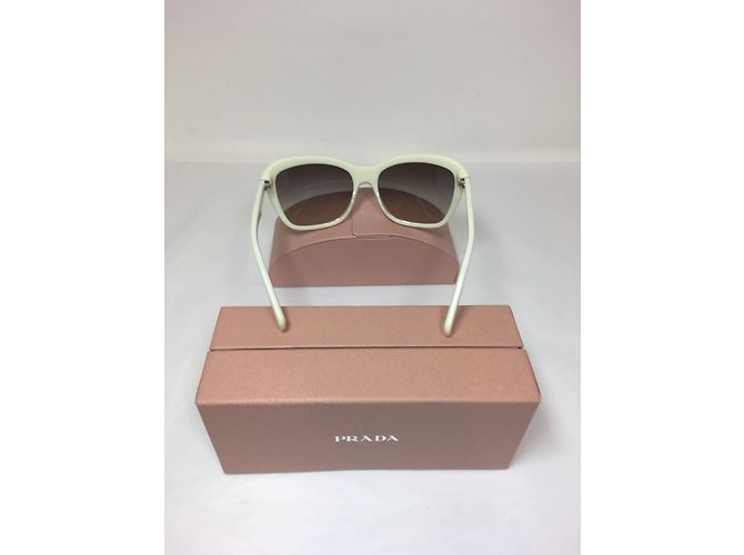 Prada Sonnenbrille Weiß 7S36S1 - Ansicht 6