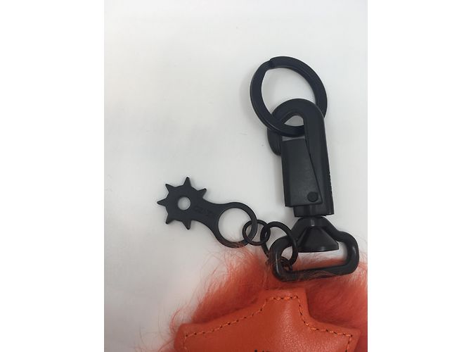 Kenzo Key ring with pompom orange - view 3