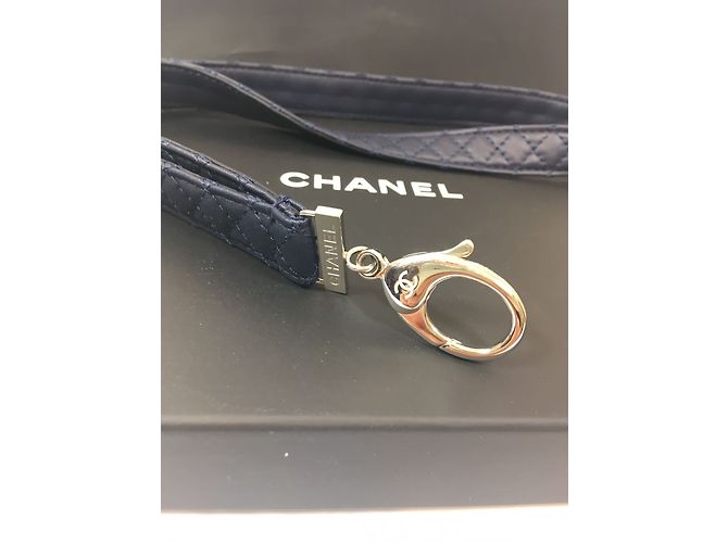 Chanel Key ring Navy blue - view 2