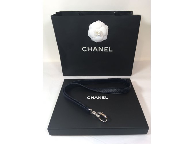 Chanel Key ring Navy blue - view 3