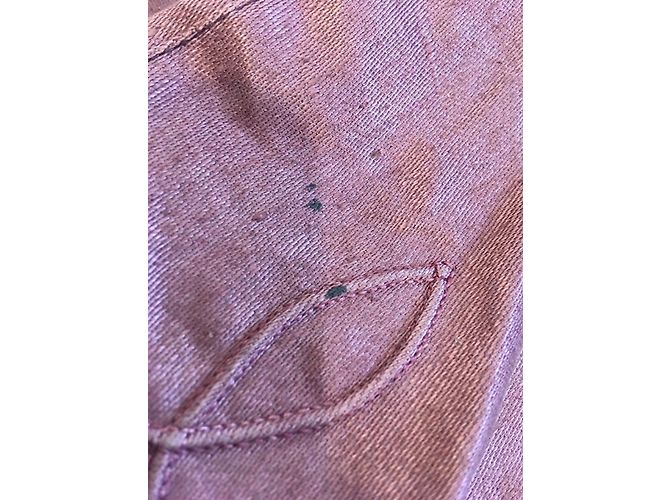 Chaqueta Issey Miyake de lino rojo oscuro Burdeos - vista 5