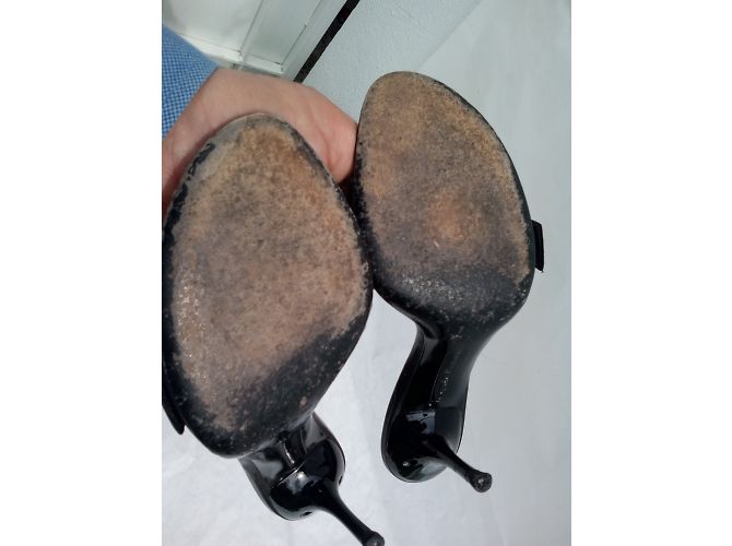 Mule Cesare Paciotti in pelle nera Nero - vista 4