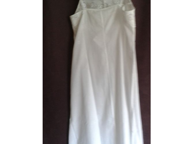 La Perla Top in Pizzo Bianco in Cotone - vista 3
