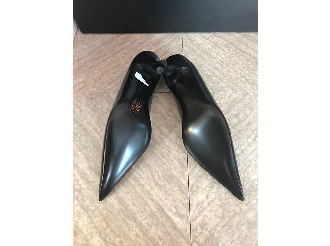 Autre Marque Décolleté Myma Paris in vernice nera Nero - vista 5