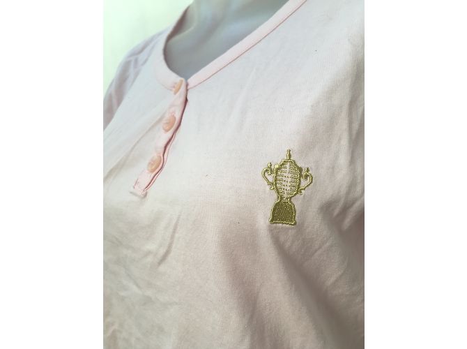 Autre Marque Camiseta de algodón rosa Copa del mundo de rugby 2007 - vista 5
