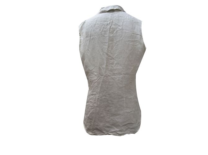 Blusa Gerard Darel de lino blanca Blanco - vista 2