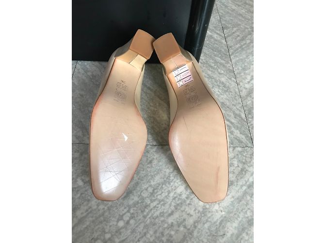 Autre Marque Décolleté Studio Artico Pelle Oro Crema 36 D'oro Crudo - vista 4