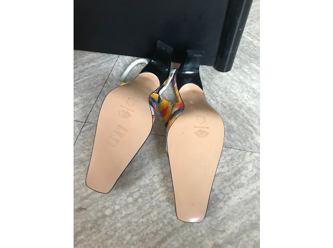 Décolleté JB Martin in pelle tacco 6,5 cm Multicolore - vista 5