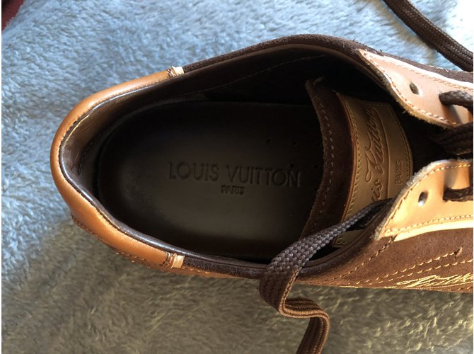 Louis Vuitton scarpe da ginnastica Marrone - vista 4