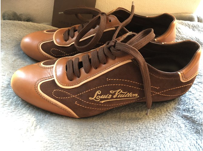 Louis Vuitton scarpe da ginnastica Marrone - vista 7
