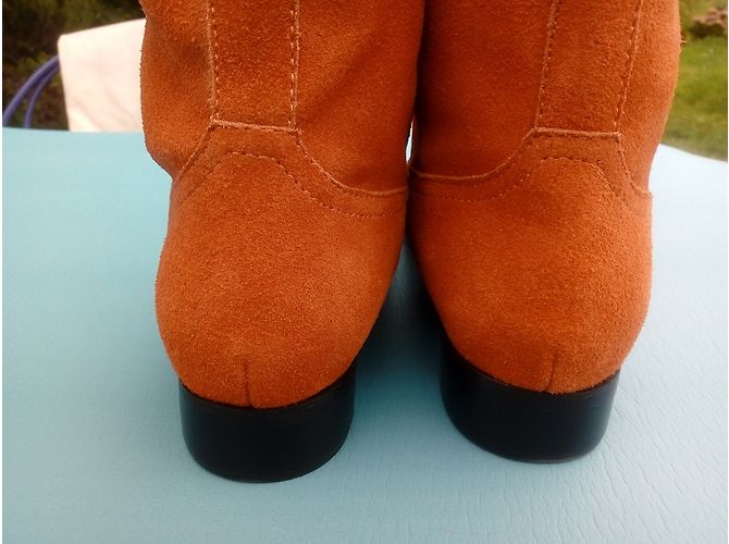 Kelly Hermès Botas de tornozelo Laranja - vista 7