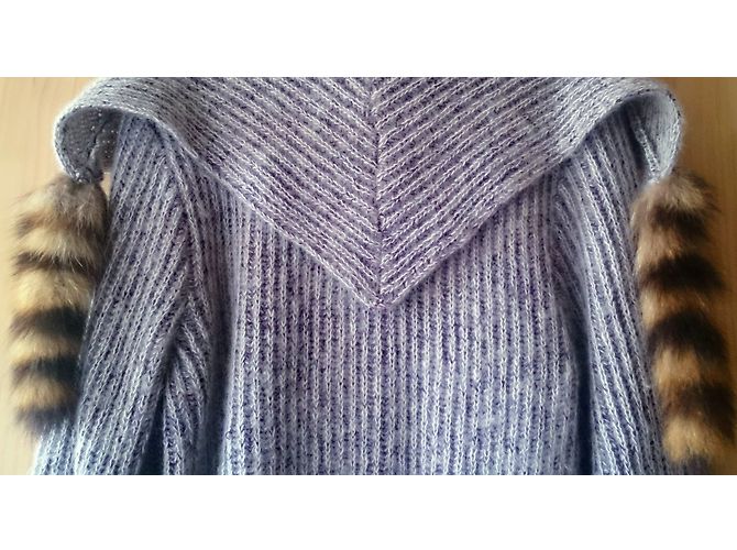 Autre Marque Chaqueta PELLINI de mohair gris - vista 3
