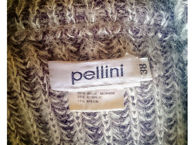 Autre Marque Chaqueta PELLINI de mohair gris - vista 4