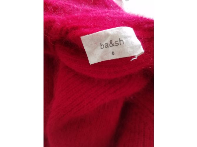 Gilet Angora Français Rouge Très Poilu - Taille XL - Neuf Sans étiquettes - Hiver