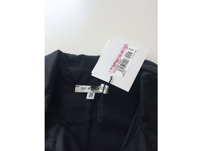 Camicia nera Gianfranco Ferré in viscosa Nero - vista 2
