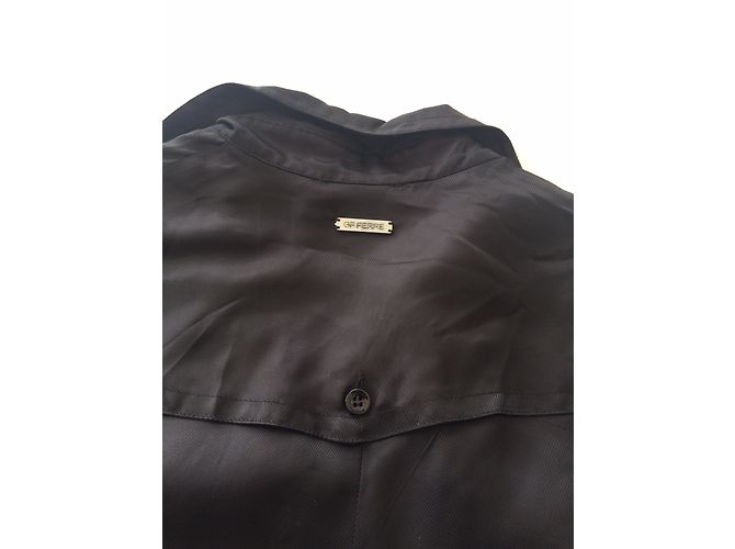 Camicia nera Gianfranco Ferré in viscosa Nero - vista 3