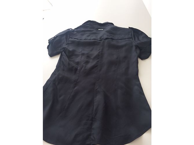 Camicia nera Gianfranco Ferré in viscosa Nero - vista 4