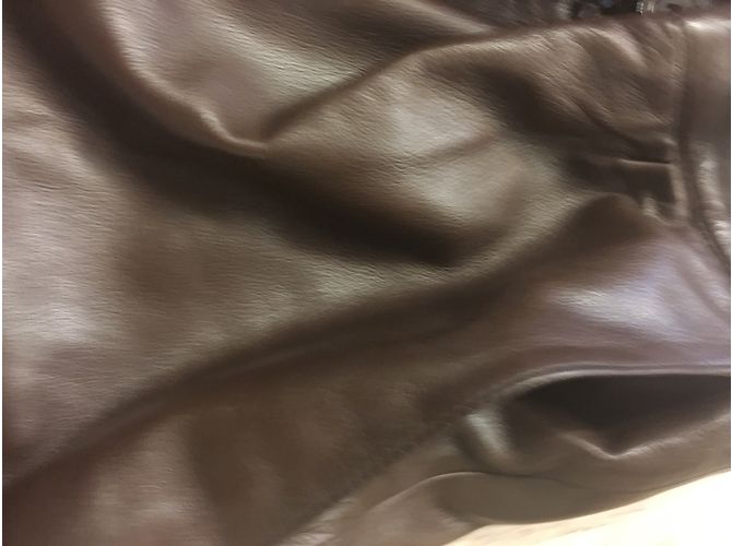 Hermès Pantalones, polainas Marrón oscuro - vista 10