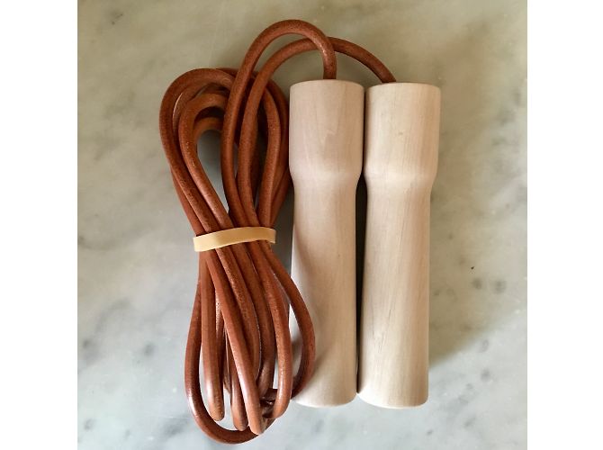 Hermès Cuerda saltar Beige - vista 4