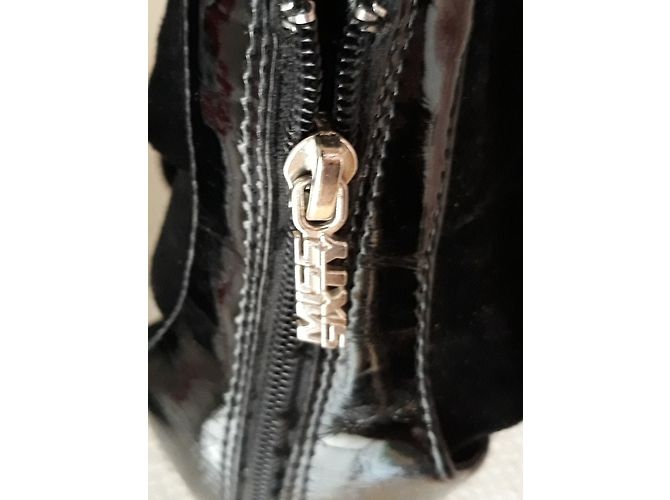Sandali Miss Sixty in scamosciato nero - vista 3