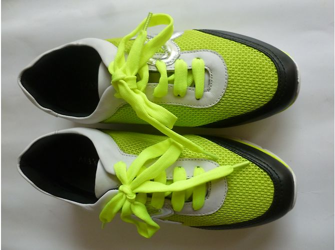Sneakers Max & Co in pelle e tessuto Multicolore - vista 2