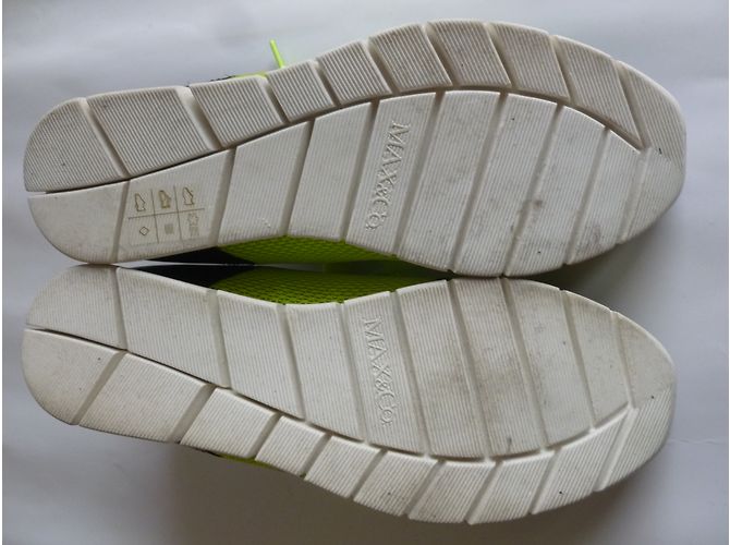 Sneakers Max & Co in pelle e tessuto Multicolore - vista 4