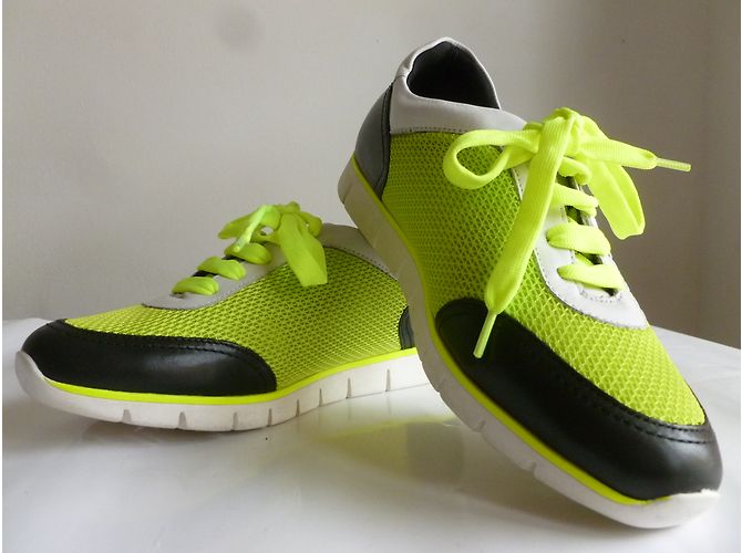Sneakers Max & Co in pelle e tessuto Multicolore - vista 5
