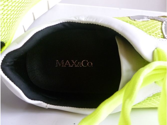 Sneakers Max & Co in pelle e tessuto Multicolore - vista 8