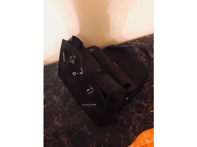 Borsa a tracolla Hermès in pelle Taurillon Clemence marrone - vista 12