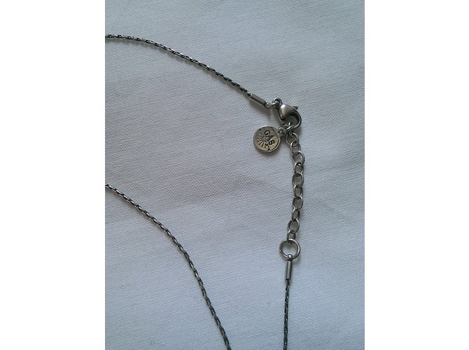 Collana lunga Gas argentata Argento - vista 4